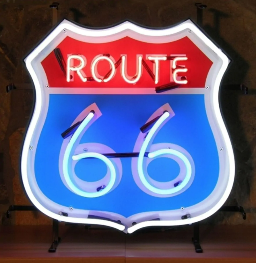 Route 66 Neon Verlichting