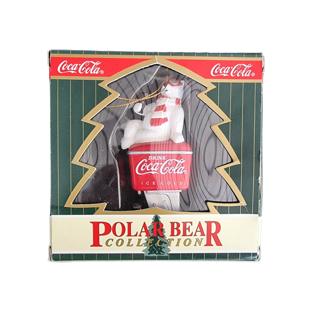 Coca Cola Polar Bear Collection Christmas Ornament 2 American