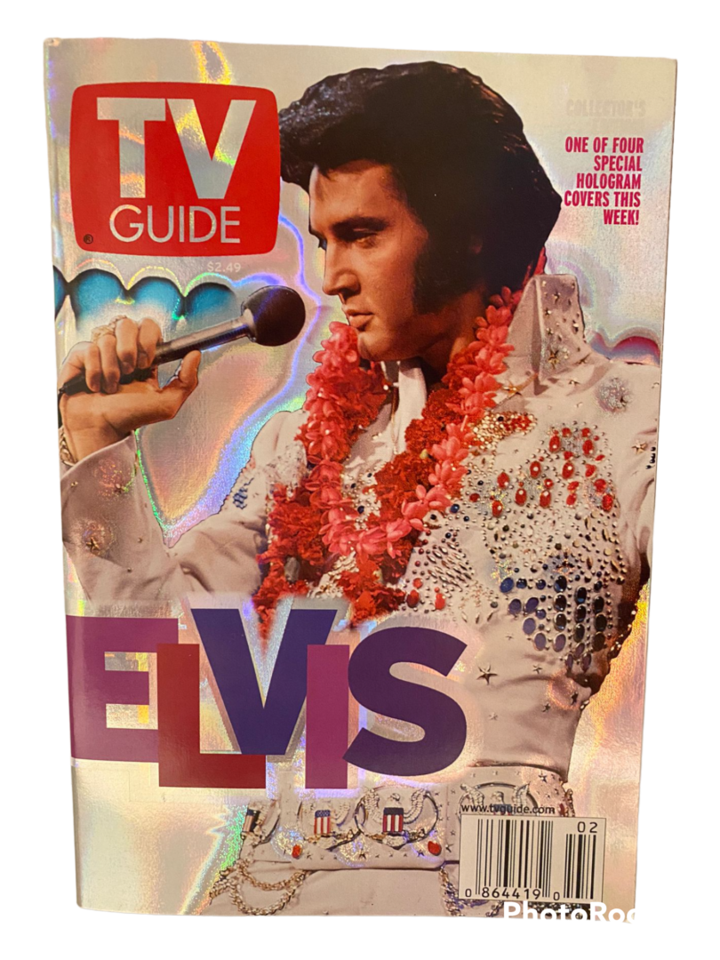 TV Guide Elvis Cover Januari 13-19, 2001. Long live the king! Collectors edition 1 of 4 special hologram