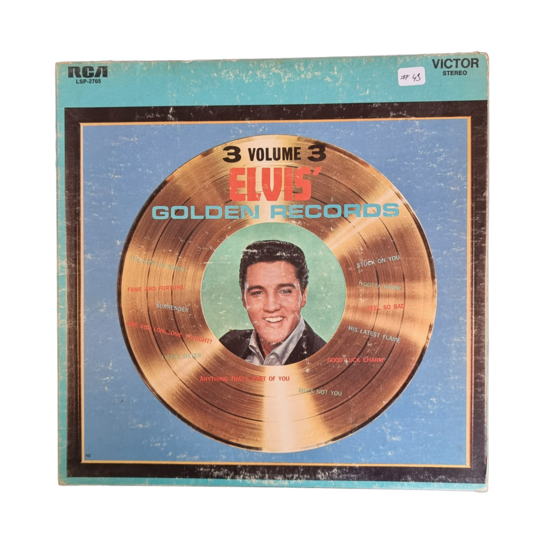Elvis Presley LP – Golden Records (Volume 3)