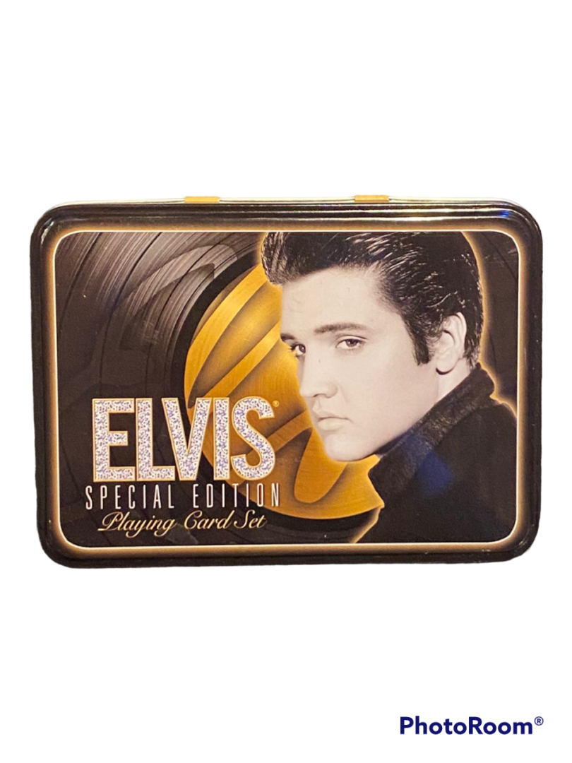 Elvis Presley Special edition playing card set in collector's tin