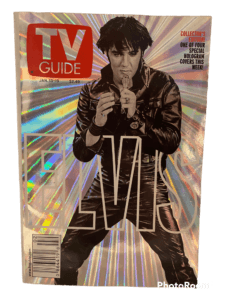 TV Guide Elvis Cover Januari 13-19, 2001. Long live the king! Collectors edition 1 of 4 special hologram