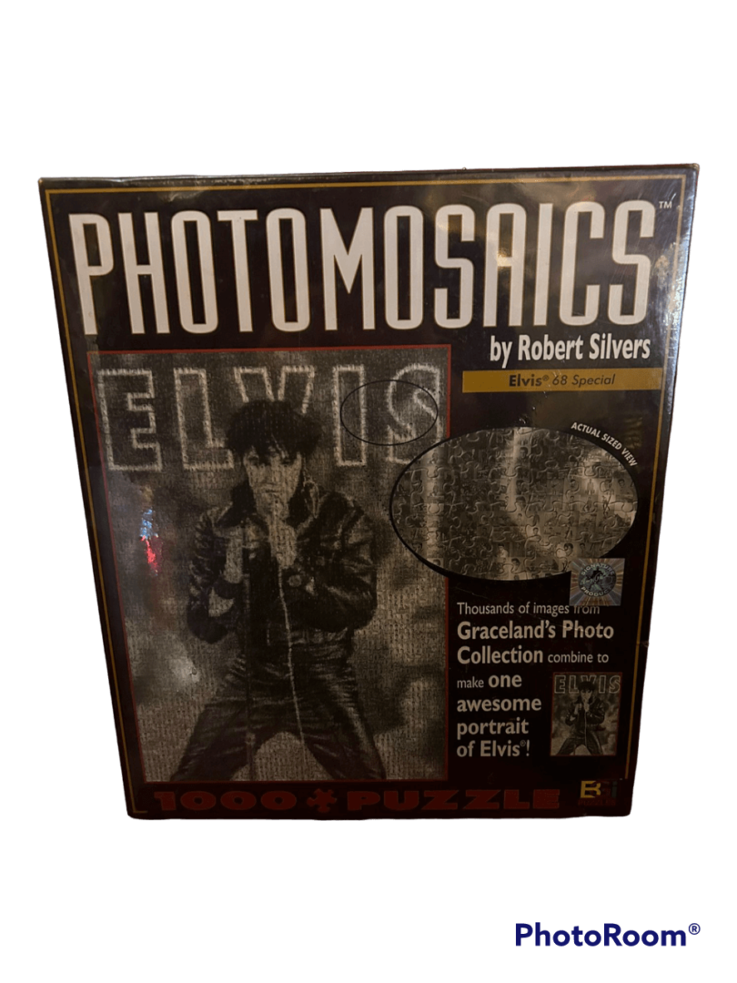 Photomosaics Elvis Presley puzzel 1026 stukjes van Robert Silvers