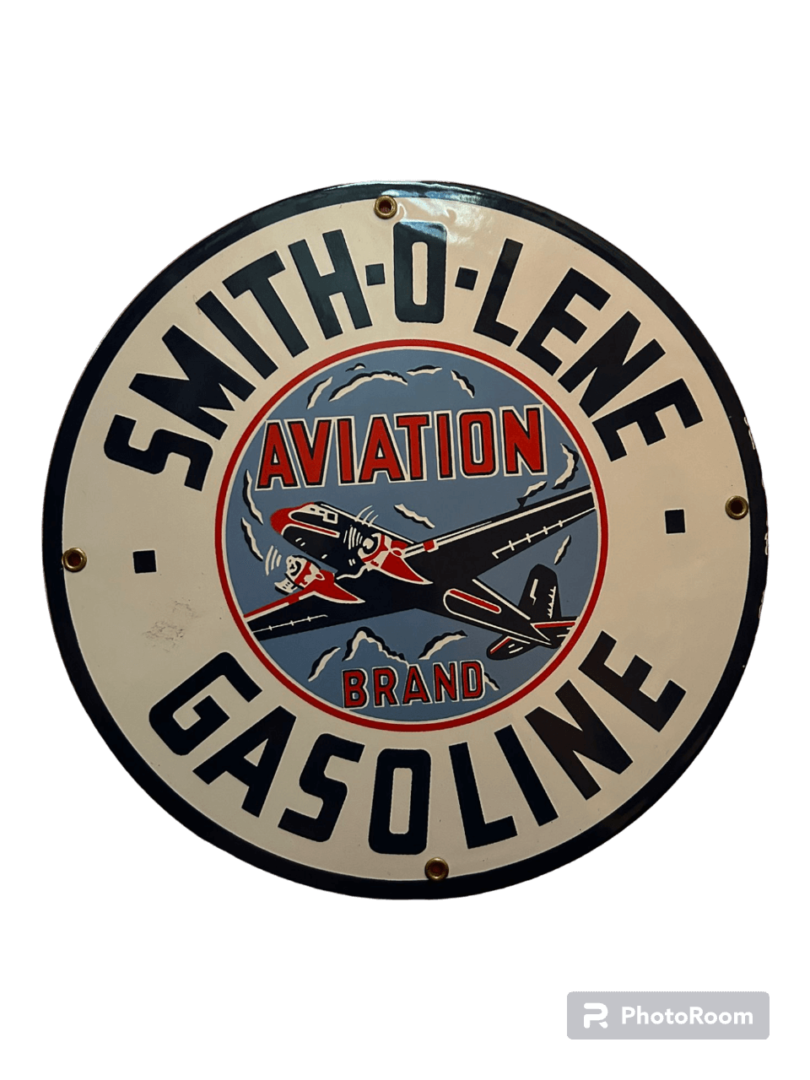 Smith-O-Lene Gasoline Aviation Brand