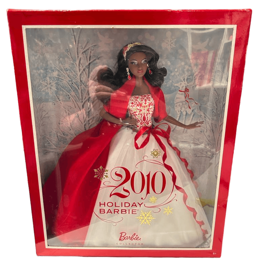 2010 holiday barbie doll