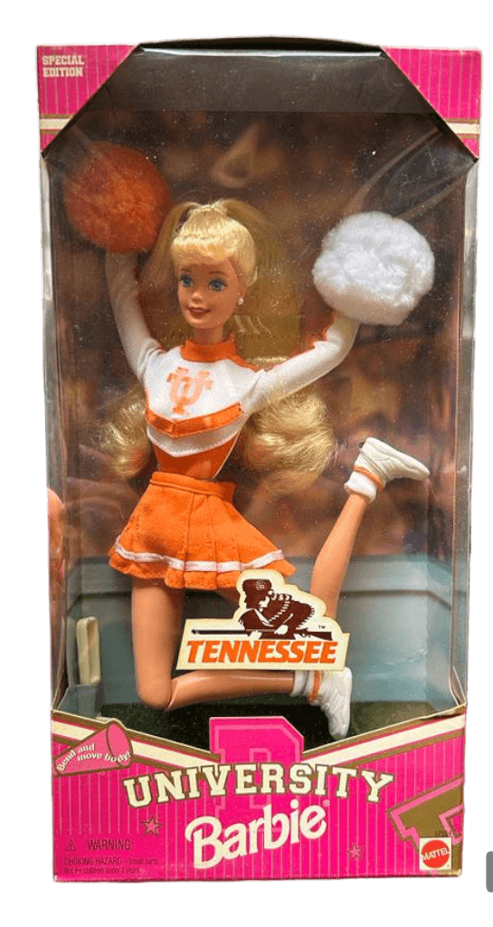 University barbie cheerleader tennessee
