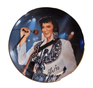 elvis decorative plate the phoenix remembering elvis