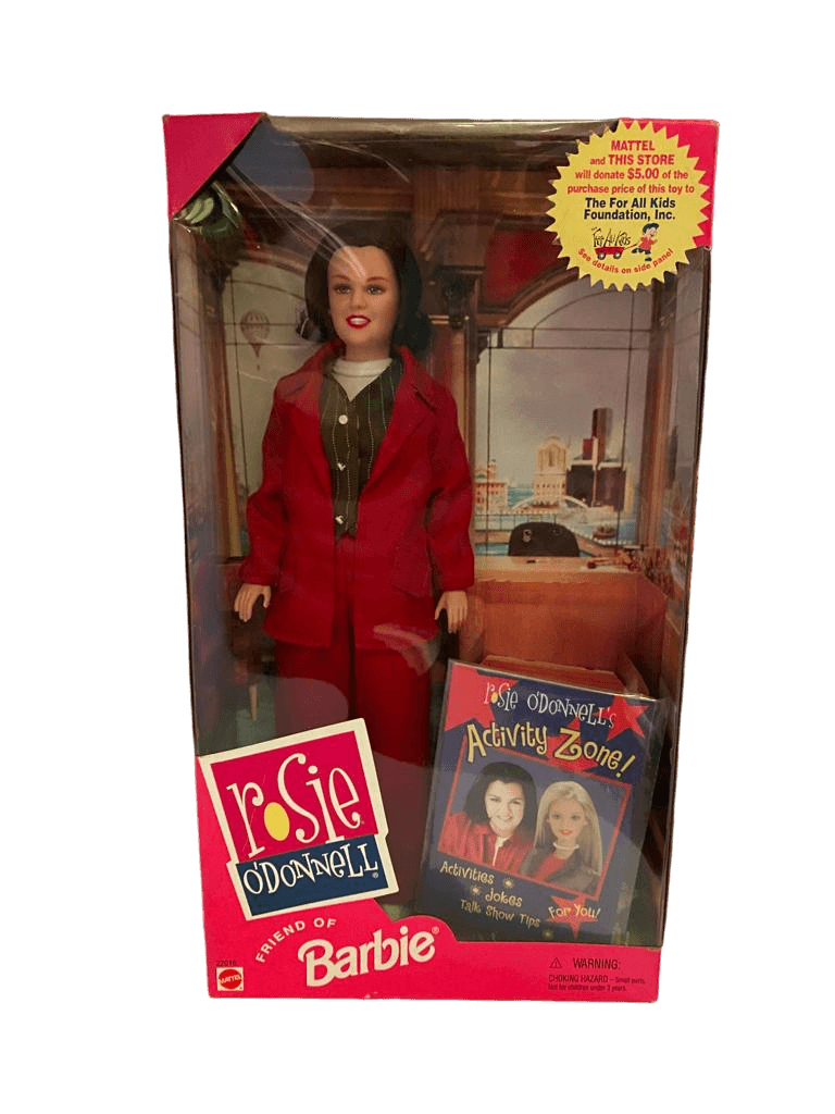 Rosie o'donnell friend of barbie