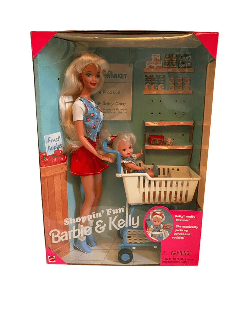 Shoppin' fun barbie and kelly