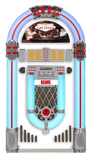 Elvis Presley Jukebox EP5000 Wit Limited edition XXL