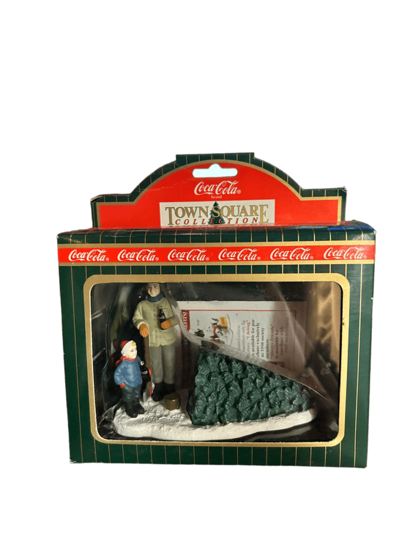 coca cola town square collection cutting the tree CG2409