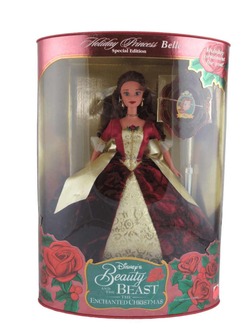 disney holiday princess belle barbie
