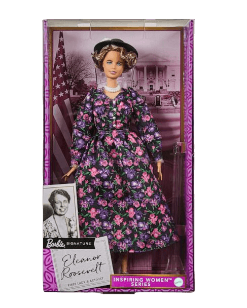inspiring women series - eleanor roosevelt barbie