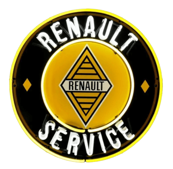 renault service neon verlichting