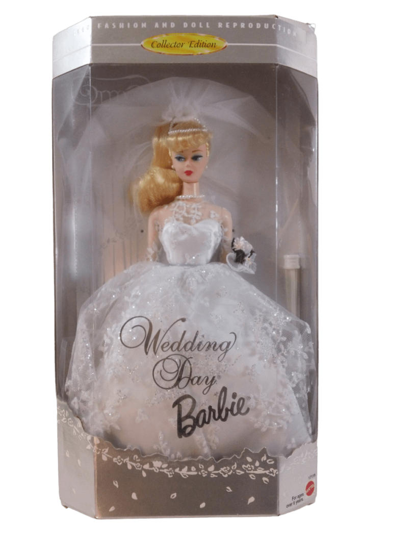 repro 1961 wedding barbie