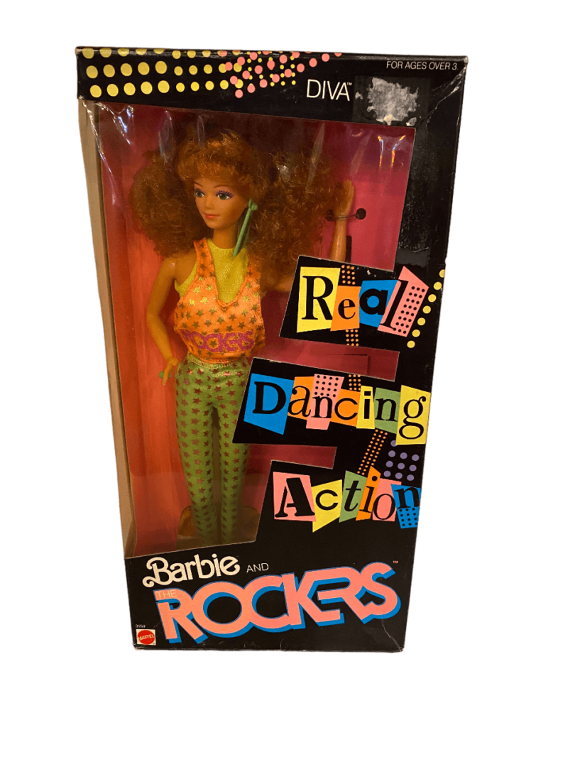 Barbie and the rockers 'Diva' real dancing action