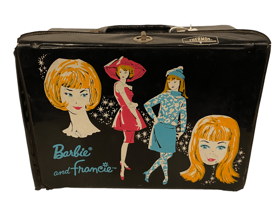 Barbie and francie thermos lunchbox
