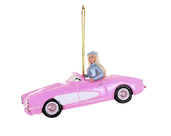 pink corvette barbie