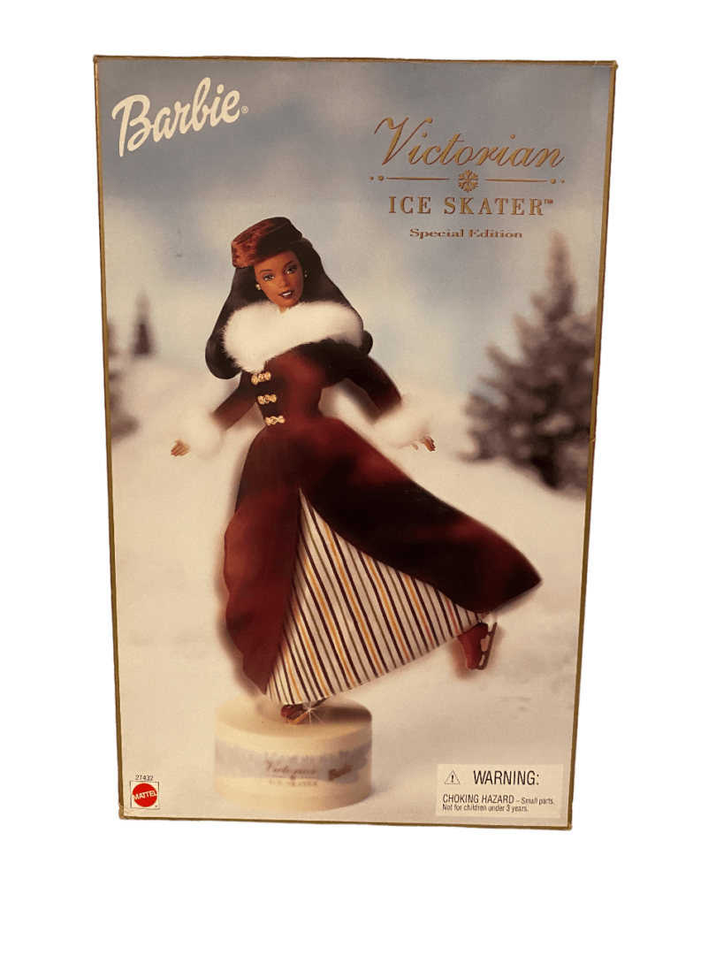 Victorian ice skater barbie afro american