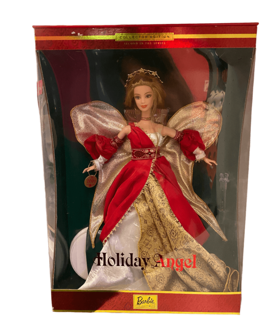 holiday angel barbie
