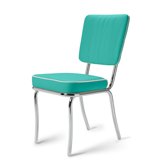 Arcade Chair WP Chrome Turquoise kopie