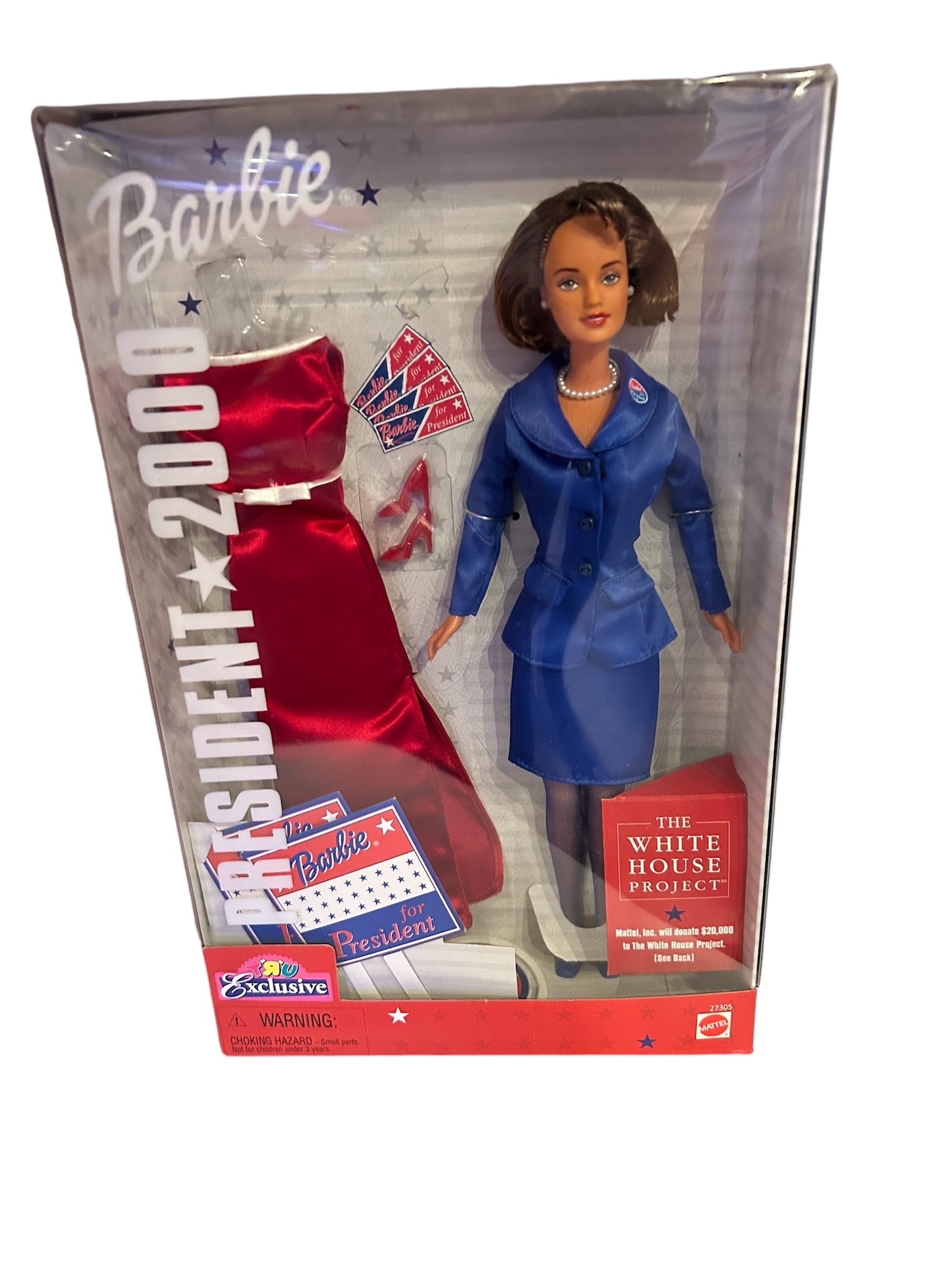 barbie for president 2000 brunette
