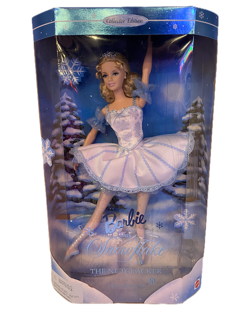 classic ballet series barbie as snowflake in the nutcracker