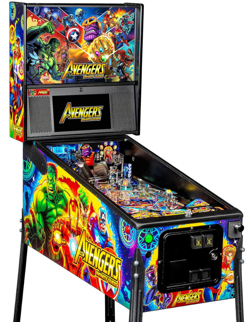 Flipperkast avengers infinity quest pro edition pinball