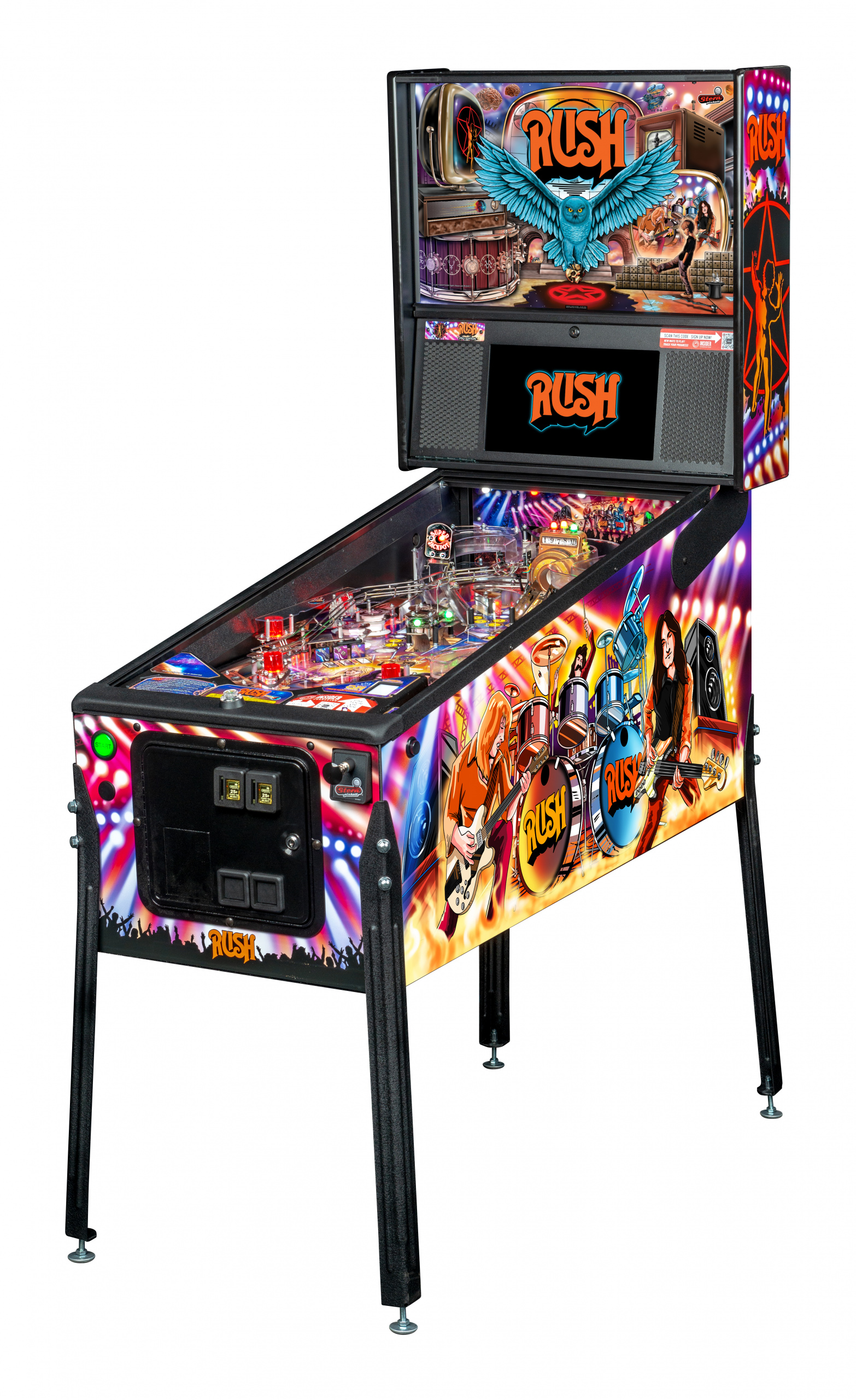 flipperkast rush pro pinball