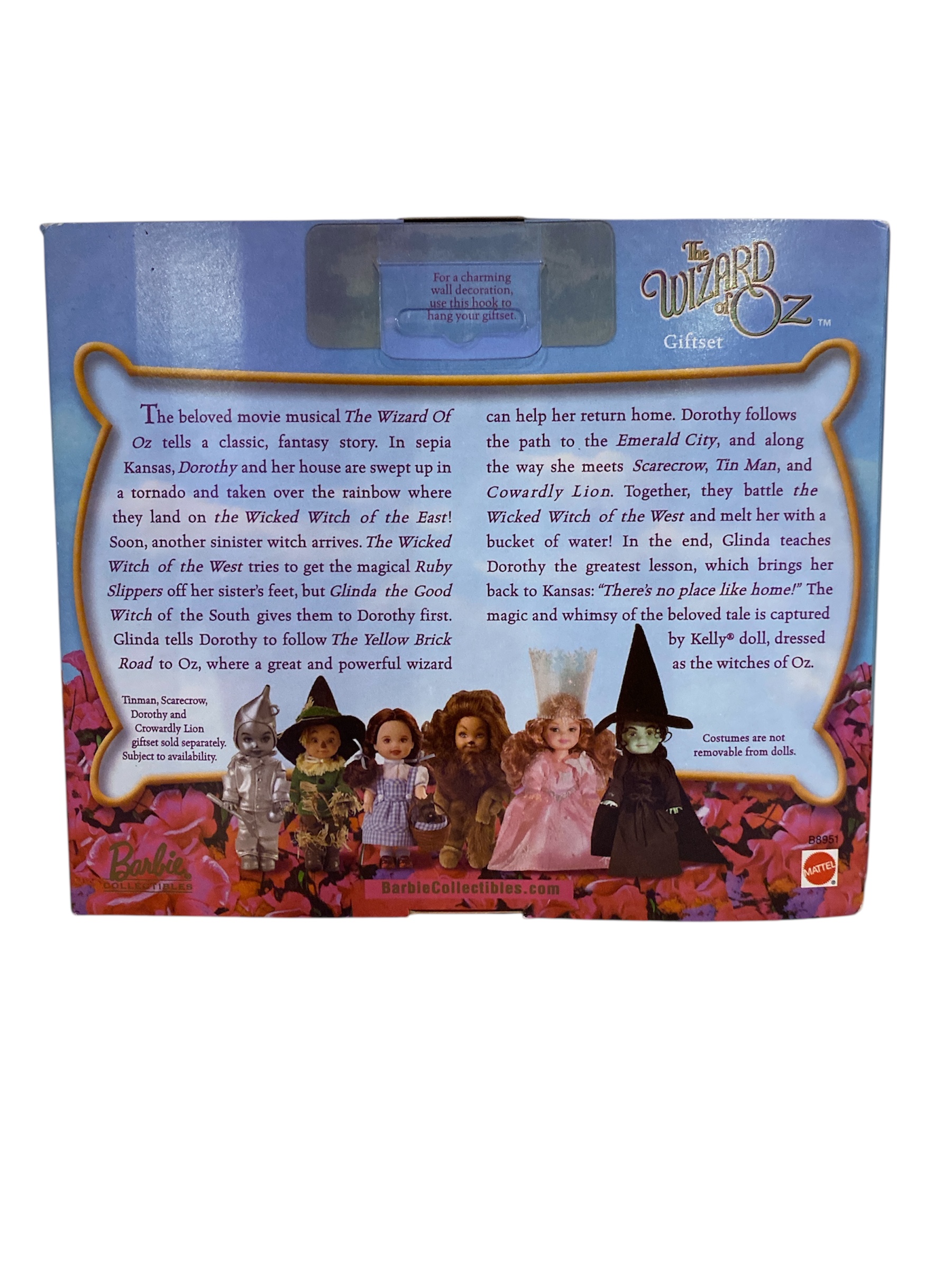 The wizard of Oz giftset ‘Kelly as Glinda and the wicked witch of the west’