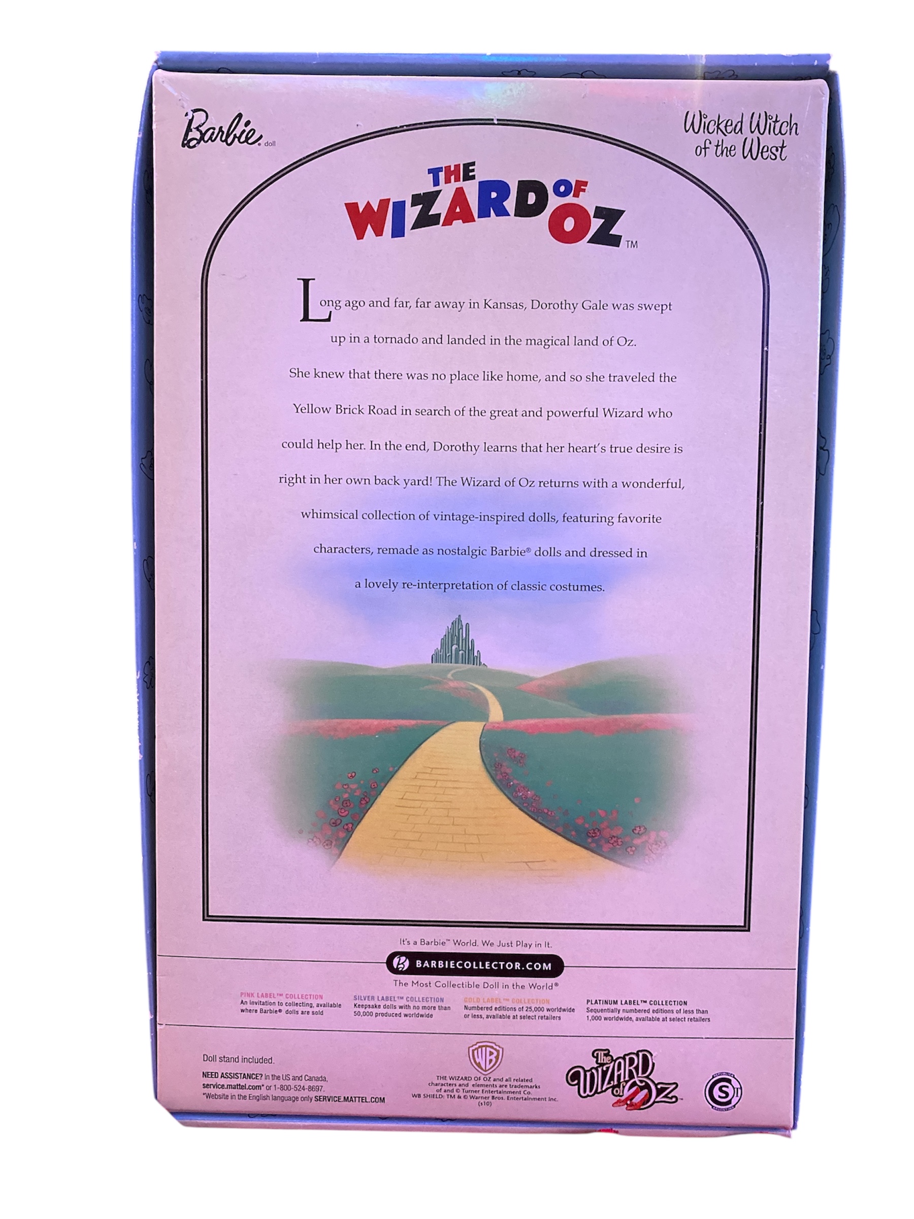 Pink label Vintage inspired – The wizard of Oz ‘Wicked witch of the West’