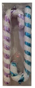 candycane ornament 4pc