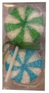 lollipop ornament 4pc ass.