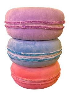 velvet macarons