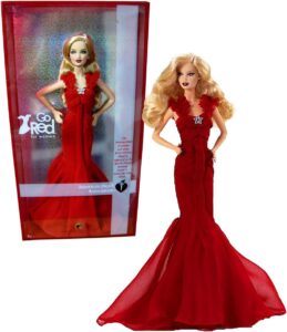 Barbie Go Red For Women Heart Association 2007